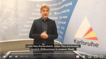 Bienvenue aux nouveaux citoyens de Karlsruhe