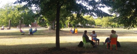 Sprech­Punkt — prac­tice Ger­man together
