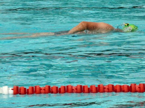 Schwim­men im Frei­bad Rüppurr