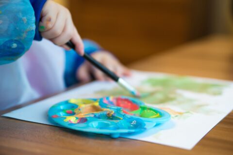 Kin­der­mal­werk­statt Kind & Kunst