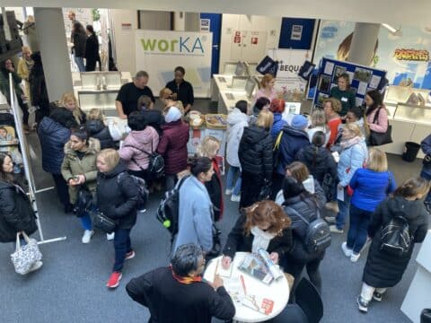 Job fair for migrant women