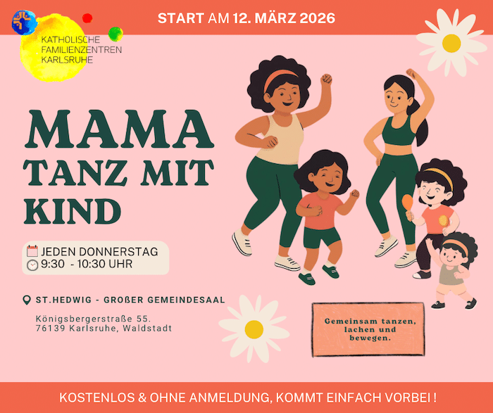 mama și copilul dansează